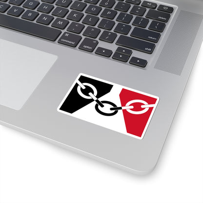 Black Country Flag (England) STICKER Vinyl Kiss-Cut Decal