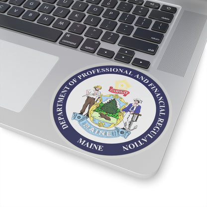 Maine Department of Professional and Financial Regulation - STICKER Vinyl Kiss-Cut Decal