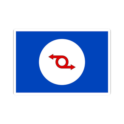 House flag of Western Ferries (Scotland) STICKER Vinyl Kiss-Cut Decal