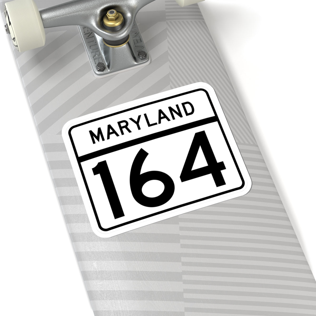 MD Route 164 (Maryland) (Road Sign) STICKER Vinyl Kiss-Cut Decal