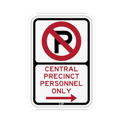 PBOT Road sign P4075R (Oregon) (Road Sign) STICKER Vinyl Kiss-Cut Decal