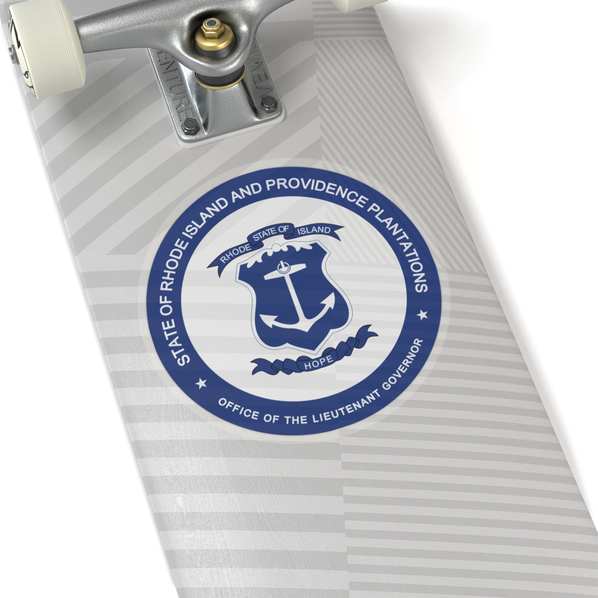 Seal of the Lieutenant Governor of Rhode Island - STICKER Vinyl Kiss-Cut Decal