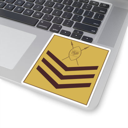 Kenya Army OR 7 (Kenya) (Military Rank) STICKER Vinyl Kiss-Cut Decal