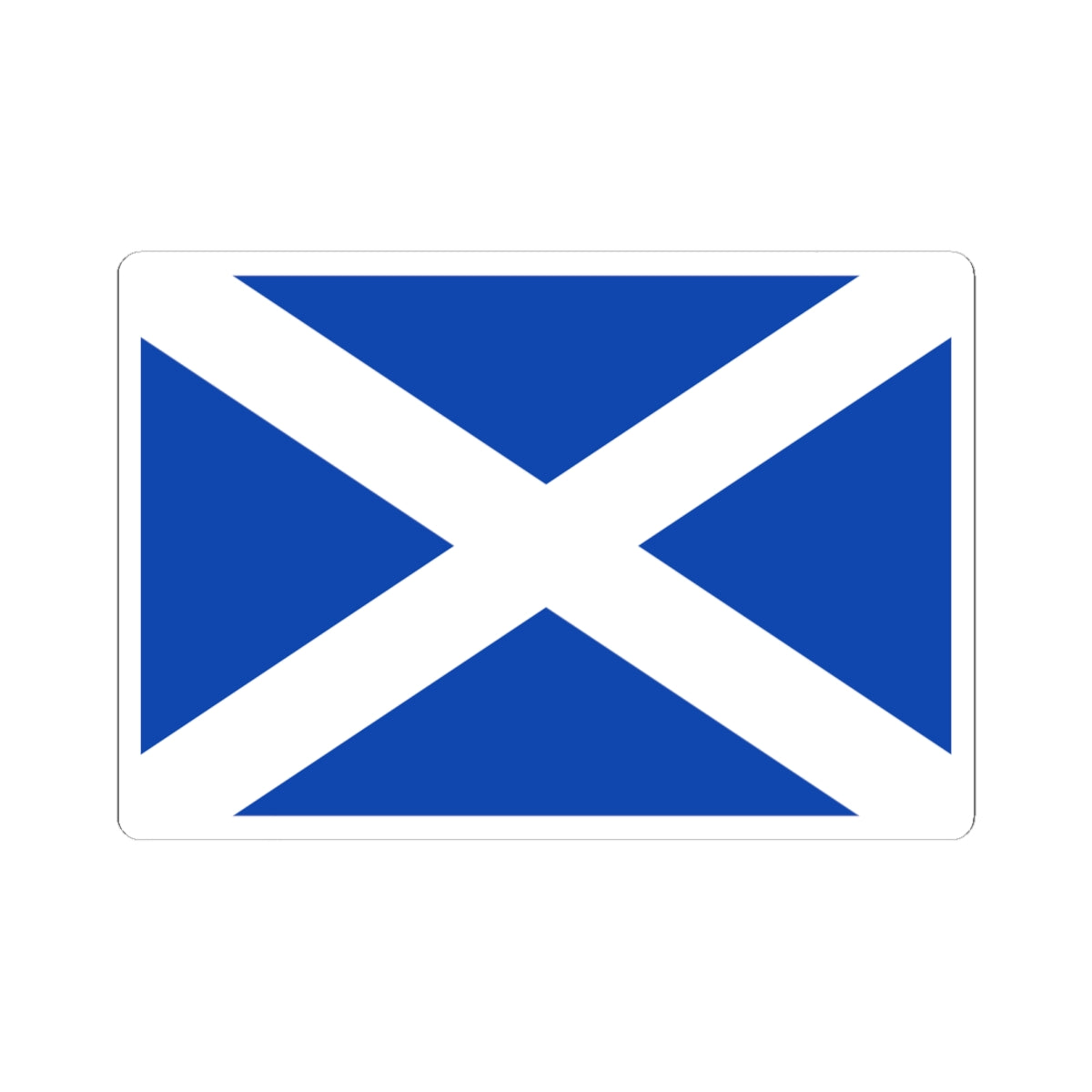 Flag maritime tenerife (Spain) STICKER Vinyl Kiss-Cut Decal