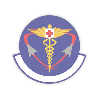 82 Operational Medical Readiness Squadron AETC (U.S. Air Force) STICKER Vinyl Kiss-Cut Decal-4" × 4"-Transparent-The Sticker Space