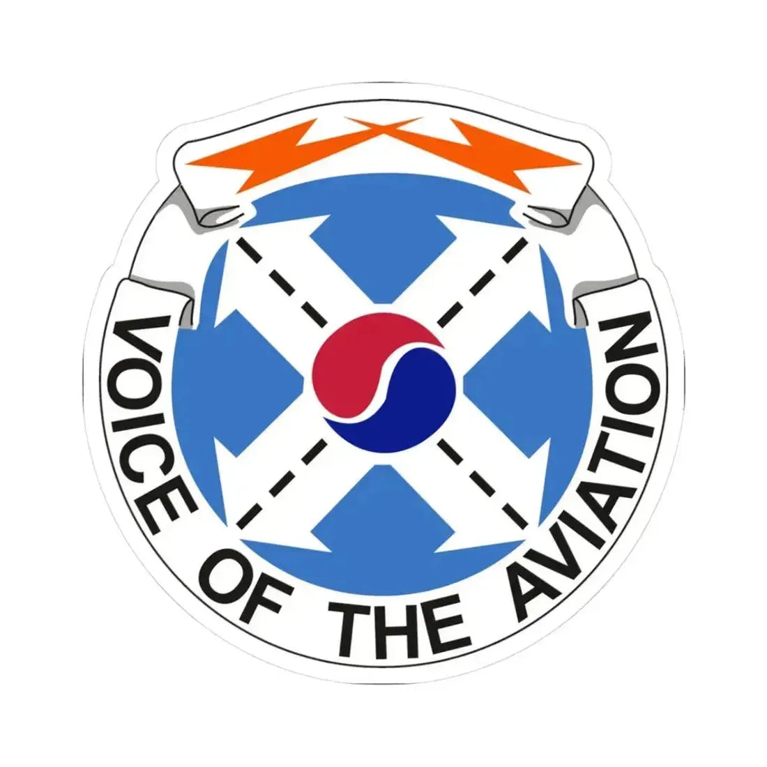 125th Air Traffic Control Battalion (U.S. Army) STICKER Vinyl Kiss-Cut Decal 3 Inch White - The Sticker Space