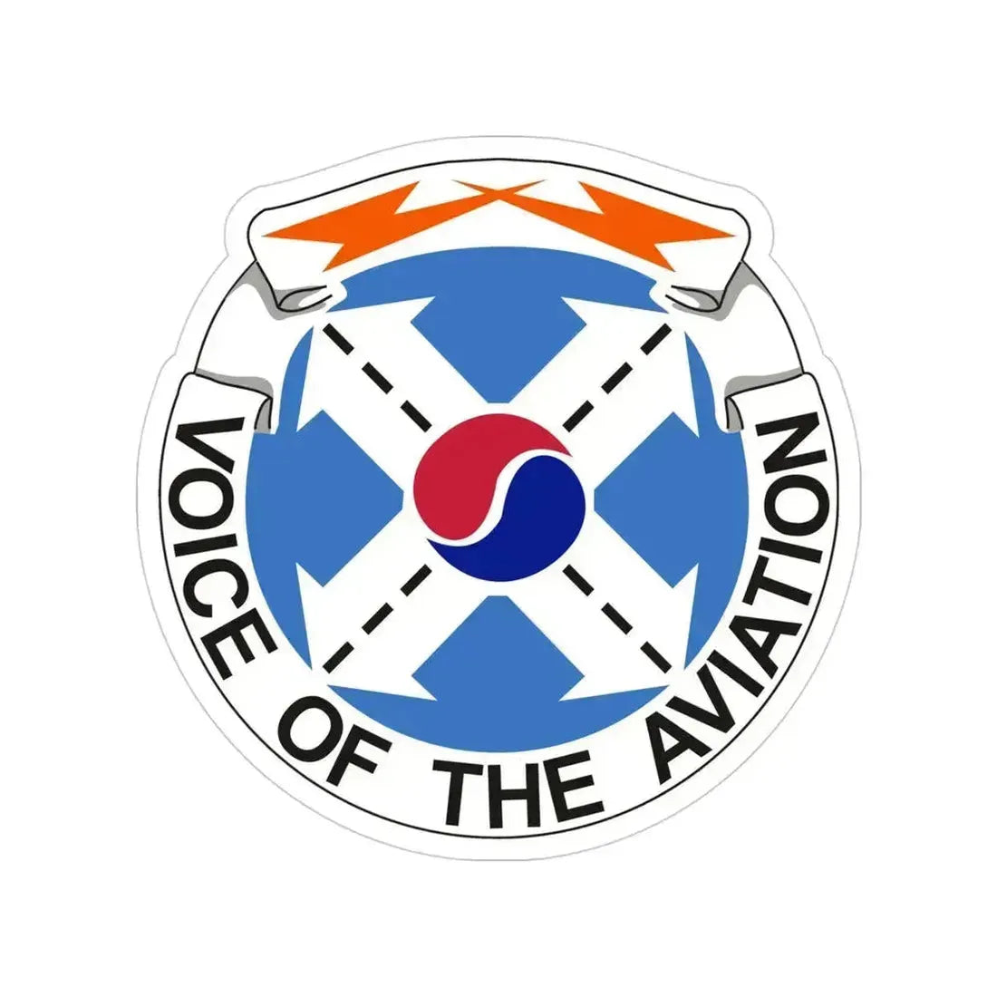 125th Air Traffic Control Battalion (U.S. Army) Transparent STICKER Die-Cut Vinyl Decal 4 Inch - The Sticker Space