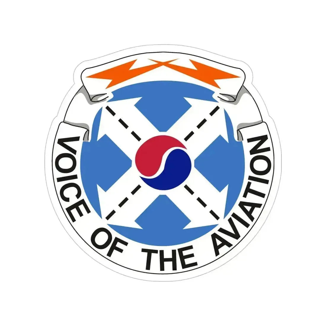 125th Air Traffic Control Battalion (U.S. Army) Transparent STICKER Die-Cut Vinyl Decal 6 Inch - The Sticker Space