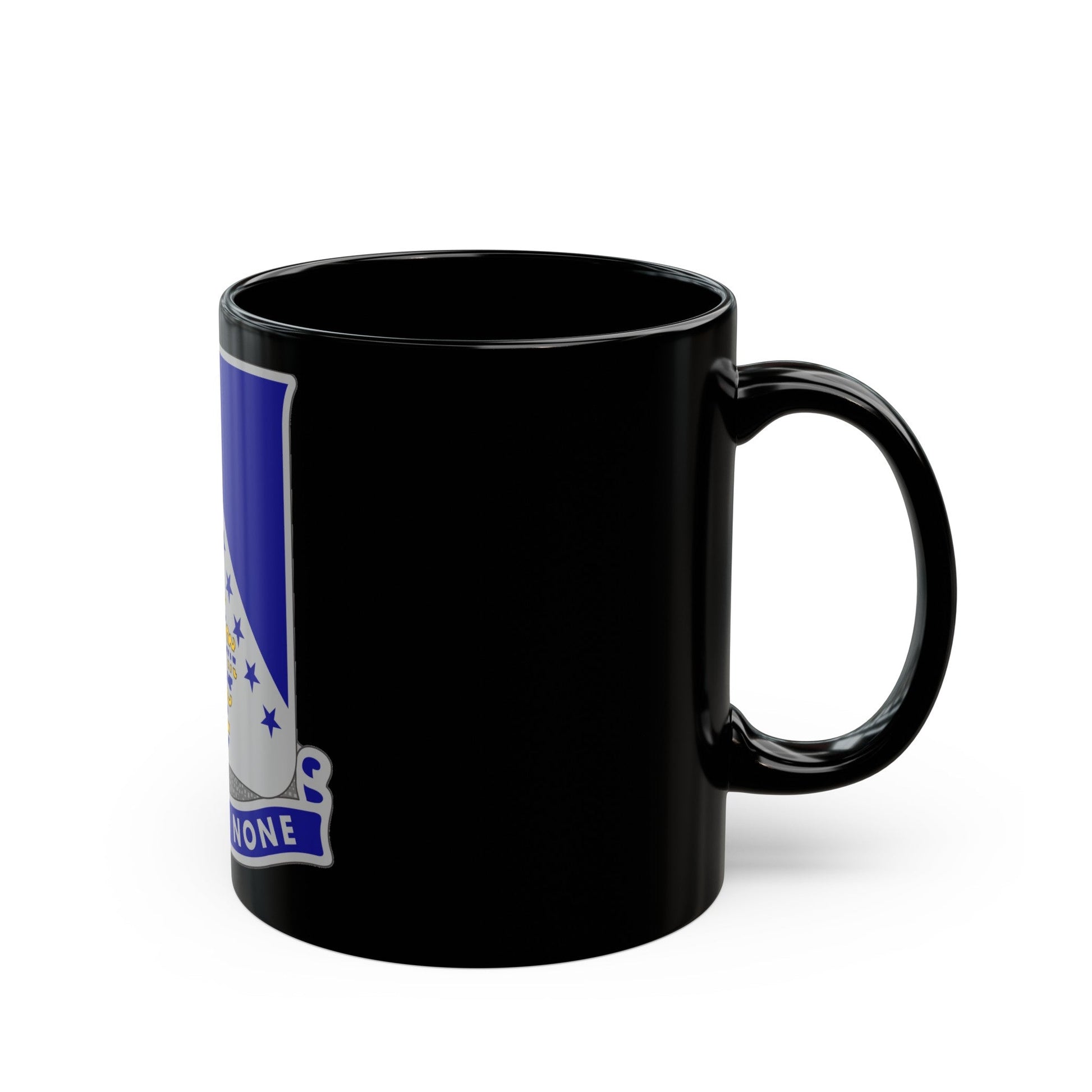 125th Infantry Regiment (U.S. Army) Black Coffee Mug-The Sticker Space