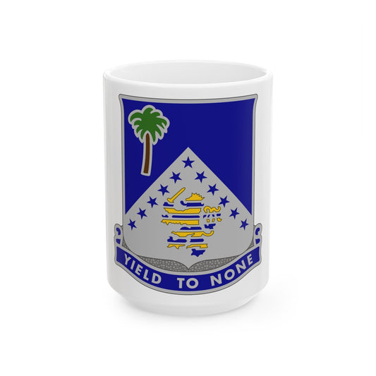 125th Infantry Regiment (U.S. Army) White Coffee Mug-15oz-The Sticker Space