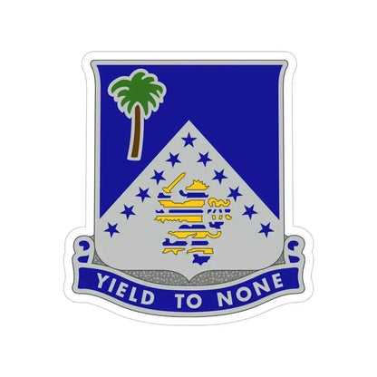 125th Infantry Regiment (U.S. Army) Transparent STICKER Die-Cut Vinyl Decal 6 Inch - The Sticker Space