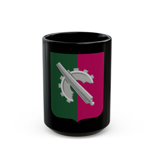 126 Maintenance Battalion 2 (U.S. Army) Black Coffee Mug-15oz-The Sticker Space