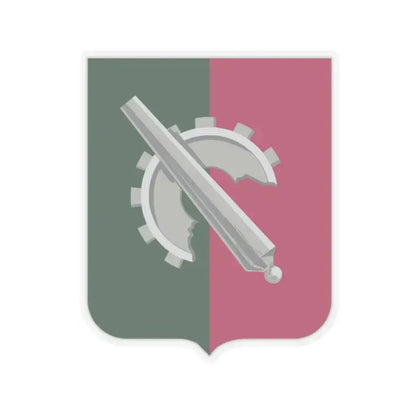 126 Maintenance Battalion 2 (U.S. Army) STICKER Vinyl Kiss-Cut Decal 2 Inch Transparent - The Sticker Space