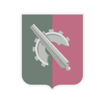 126 Maintenance Battalion 2 (U.S. Army) STICKER Vinyl Kiss-Cut Decal 4 Inch Transparent - The Sticker Space