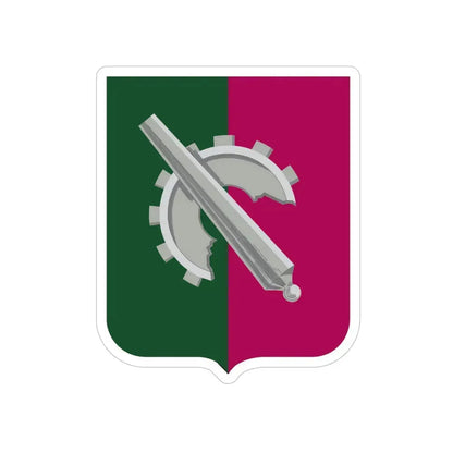 126 Maintenance Battalion 2 (U.S. Army) Transparent STICKER Die-Cut Vinyl Decal 4 Inch - The Sticker Space