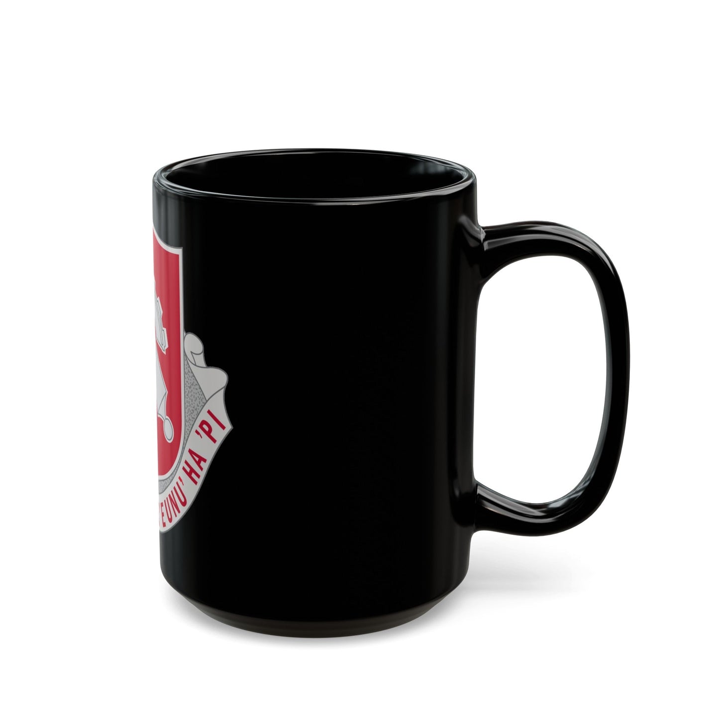 126 Maintenance Battalion (U.S. Army) Black Coffee Mug-The Sticker Space