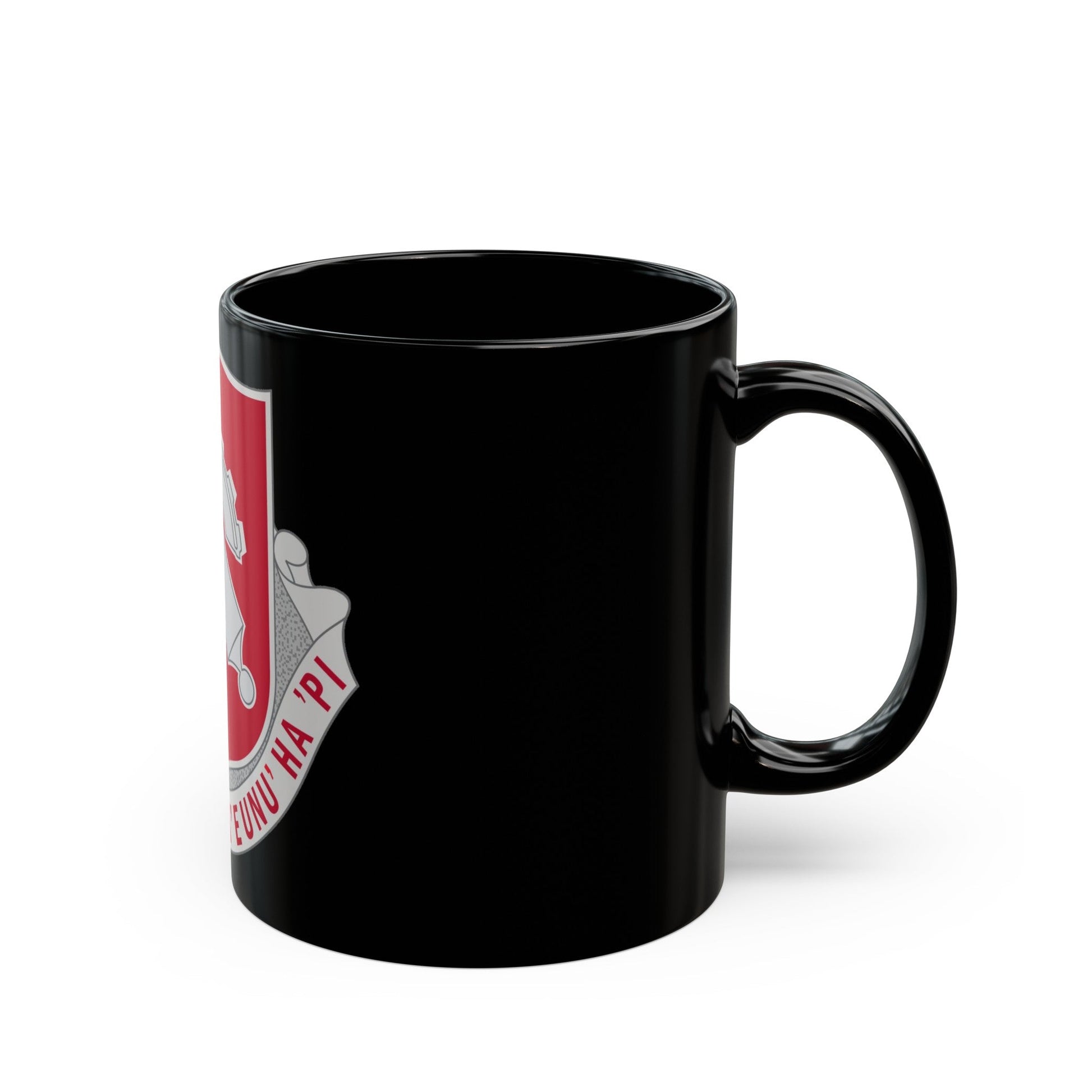 126 Maintenance Battalion (U.S. Army) Black Coffee Mug-The Sticker Space