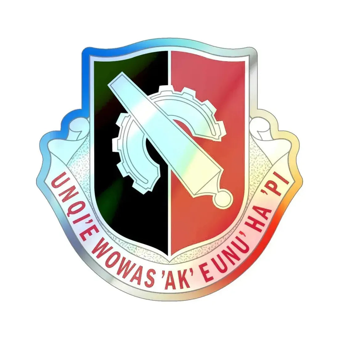 126 Maintenance Battalion (U.S. Army) Holographic STICKER Die-Cut Vinyl Decal - The Sticker Space