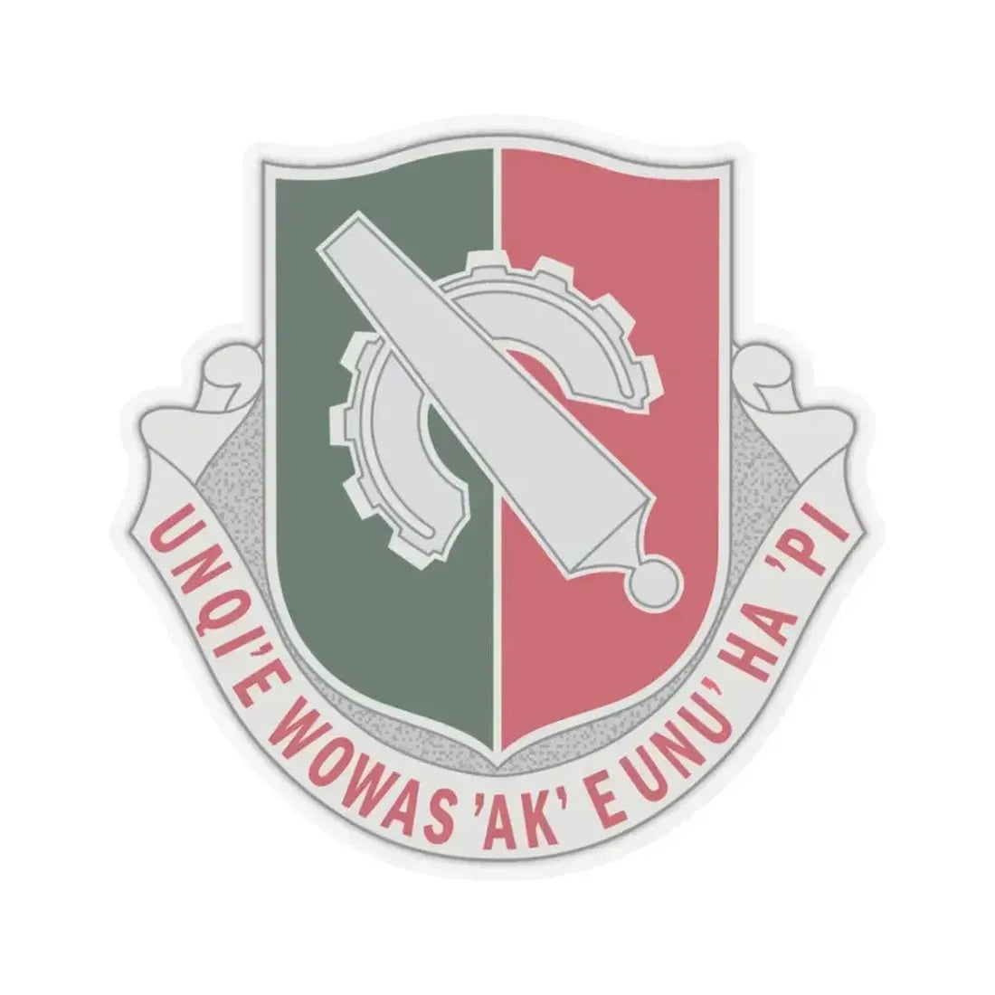 126 Maintenance Battalion (U.S. Army) STICKER Vinyl Kiss-Cut Decal 3 Inch Transparent - The Sticker Space