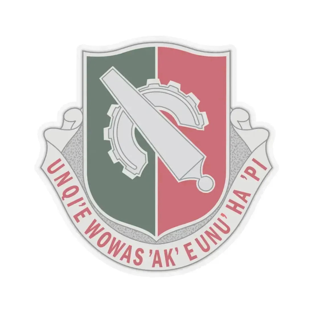 126 Maintenance Battalion (U.S. Army) STICKER Vinyl Kiss-Cut Decal 4 Inch Transparent - The Sticker Space