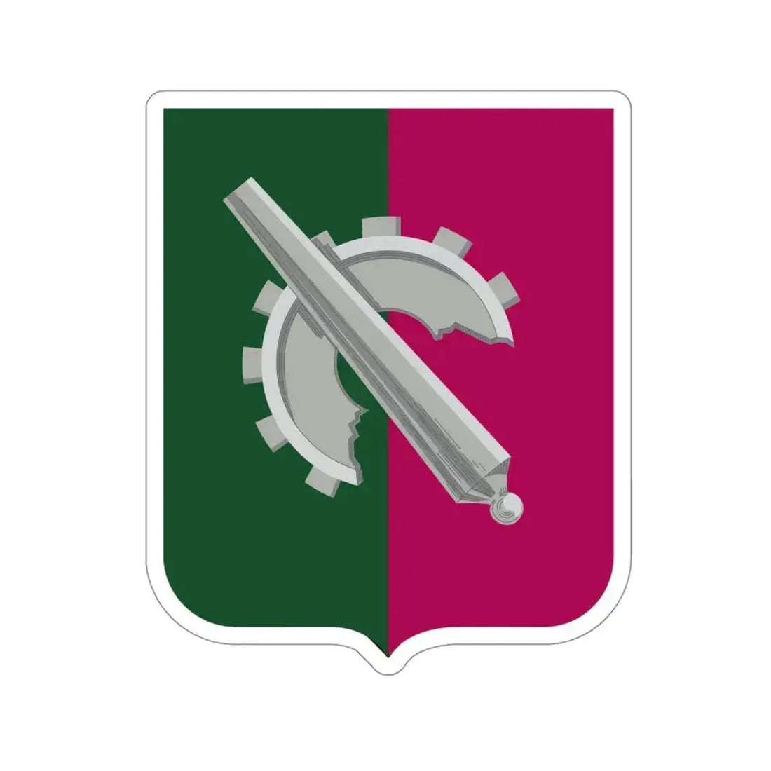 126 Maintenance Battalion v2 (U.S. Army) STICKER Vinyl Die-Cut Decal 4 Inch - The Sticker Space