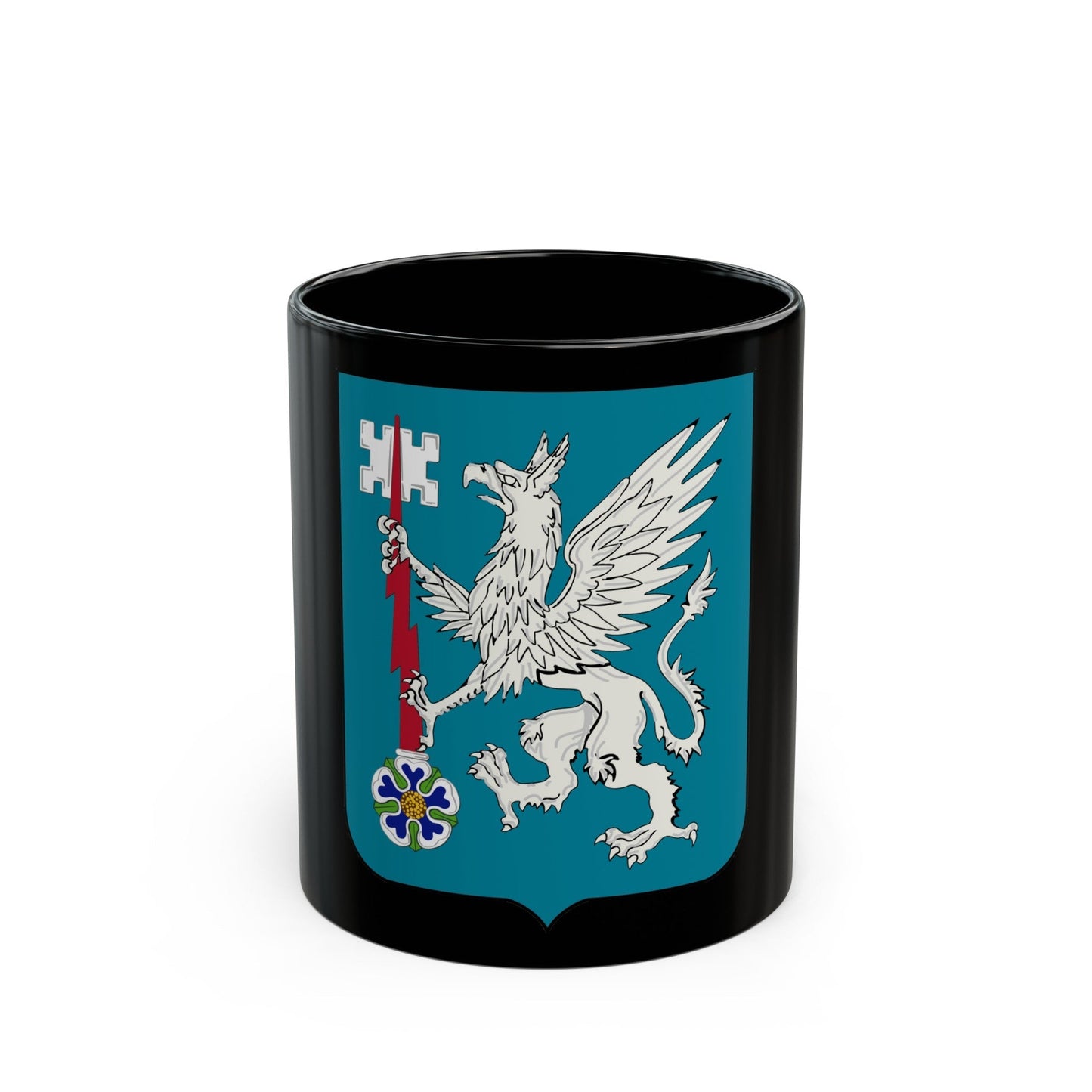 126 Military Intelligence Battalion 2 (U.S. Army) Black Coffee Mug-11oz-The Sticker Space