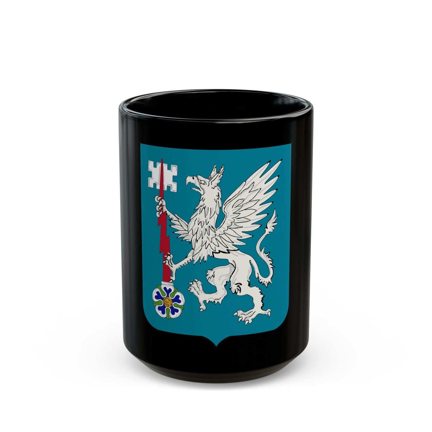 126 Military Intelligence Battalion 2 (U.S. Army) Black Coffee Mug-15oz-The Sticker Space