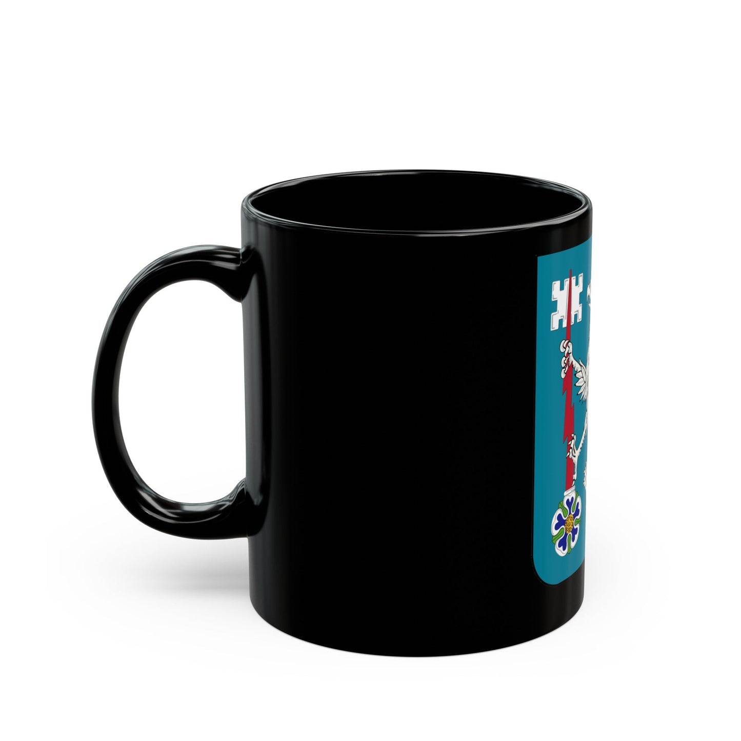 126 Military Intelligence Battalion 2 (U.S. Army) Black Coffee Mug-The Sticker Space