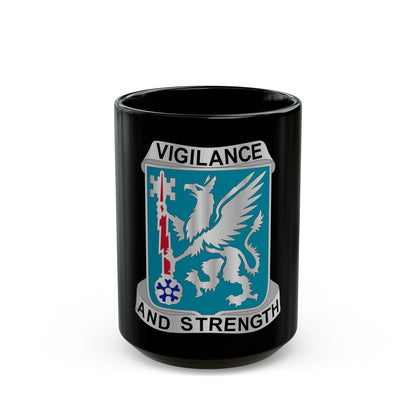 126 Military Intelligence Battalion (U.S. Army) Black Coffee Mug-15oz-The Sticker Space