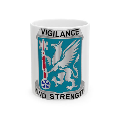 126 Military Intelligence Battalion (U.S. Army) White Coffee Mug-11oz-The Sticker Space