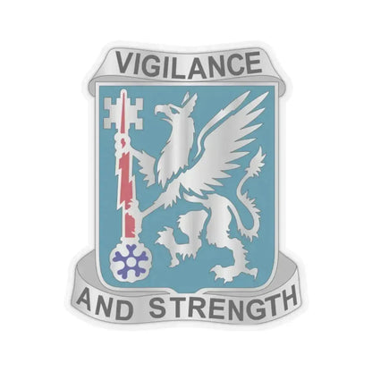 126 Military Intelligence Battalion (U.S. Army) STICKER Vinyl Kiss-Cut Decal 2 Inch Transparent - The Sticker Space