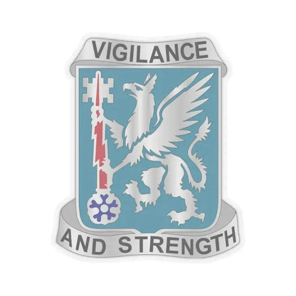 126 Military Intelligence Battalion (U.S. Army) STICKER Vinyl Kiss-Cut Decal 4 Inch Transparent - The Sticker Space
