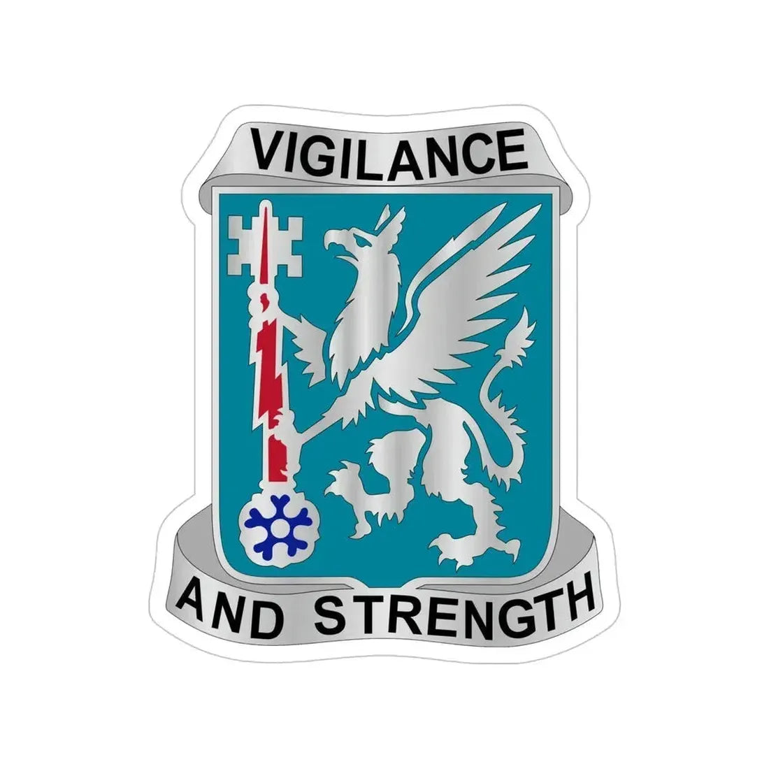 126 Military Intelligence Battalion (U.S. Army) Transparent STICKER Die-Cut Vinyl Decal - The Sticker Space
