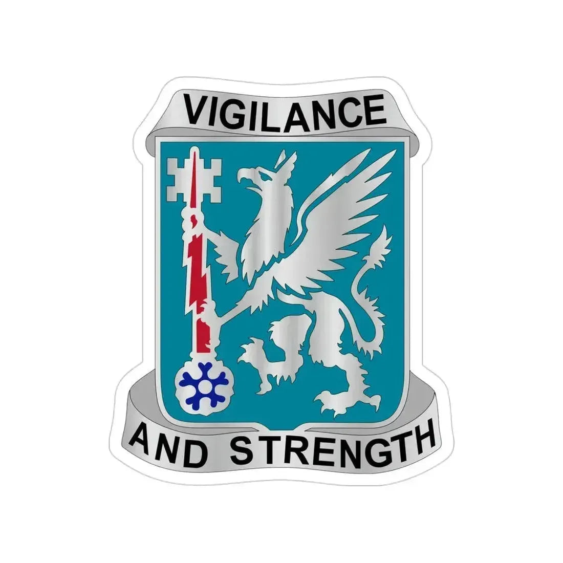 126 Military Intelligence Battalion (U.S. Army) Transparent STICKER Die-Cut Vinyl Decal - The Sticker Space