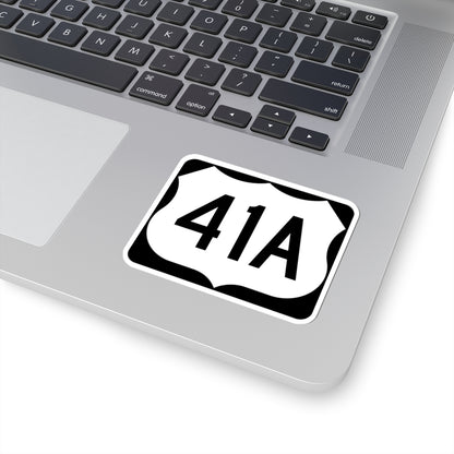 US 41A (Tennessee) (Road Sign) STICKER Vinyl Kiss-Cut Decal