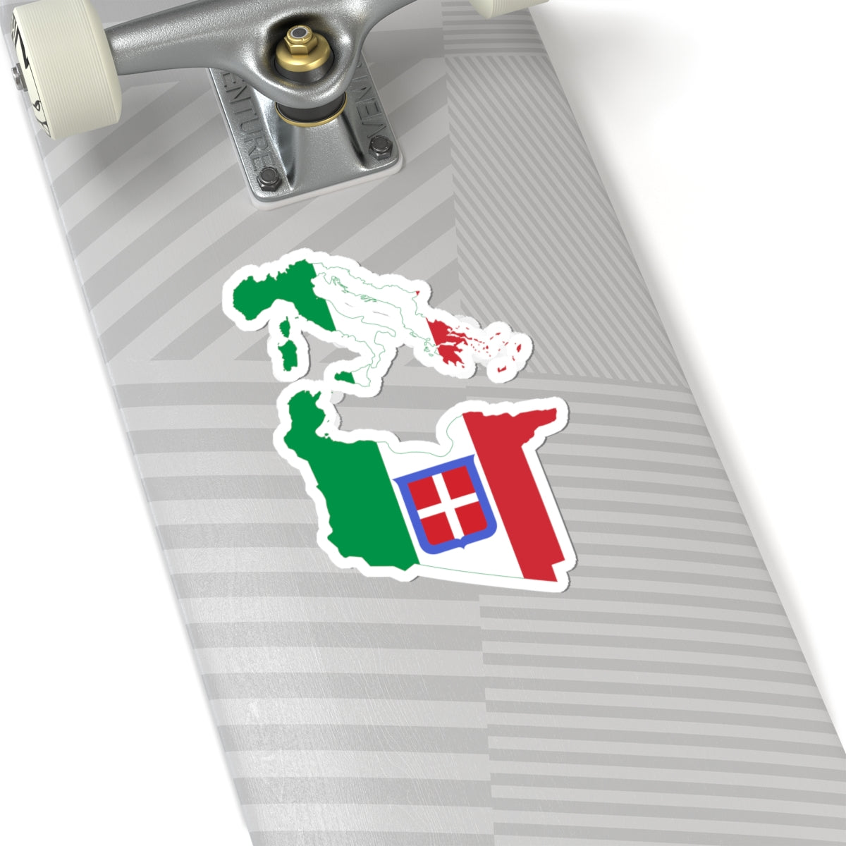 Flag Map of Italy November 1942 (Italy) STICKER Vinyl Kiss-Cut Decal
