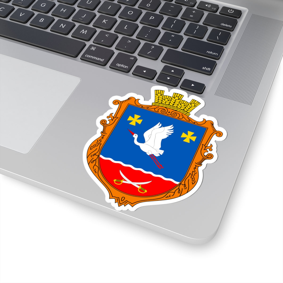 UKR Markushi Berdychivskyi UHT (Ukraine) (Coat of Arms) STICKER Vinyl Kiss-Cut Decal