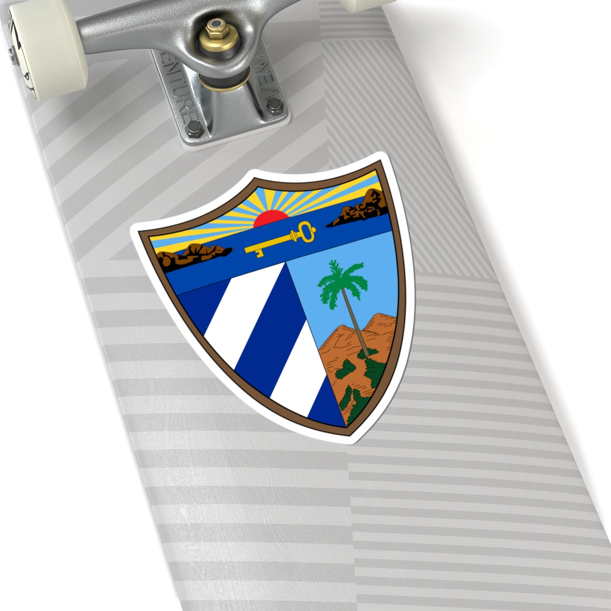 Arms of Cuba (Cuba) (Coat of Arms) STICKER Vinyl Kiss-Cut Decal
