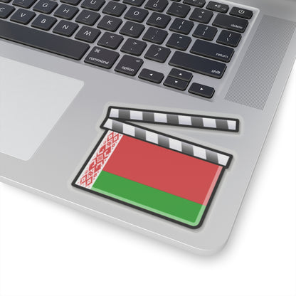 Belarus film clapperboard (Belarus) STICKER Vinyl Kiss-Cut Decal