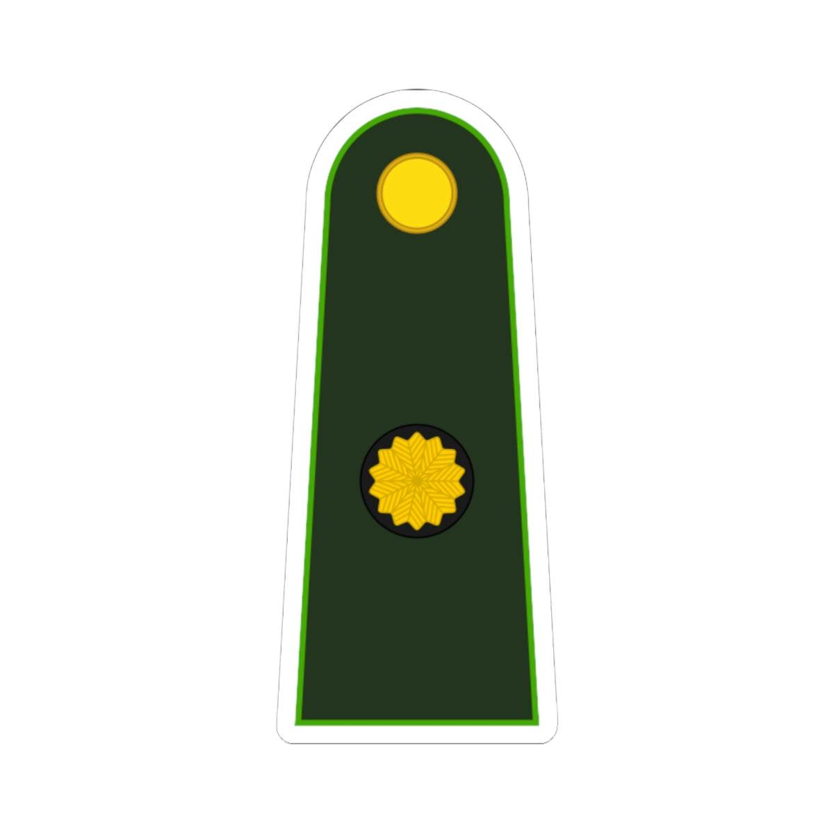 Argentina Army OF 3 (Argentina) (Military Rank) STICKER Vinyl Kiss-Cut Decal