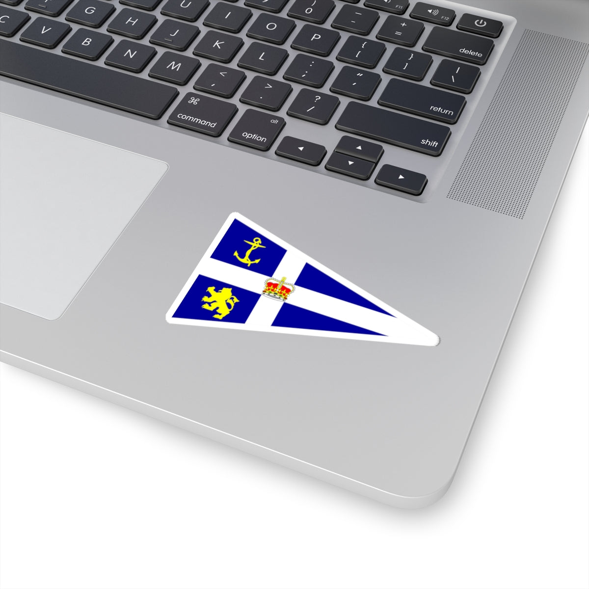 Burgee of royal northern  clyde yc (Scotland) STICKER Vinyl Kiss-Cut Decal