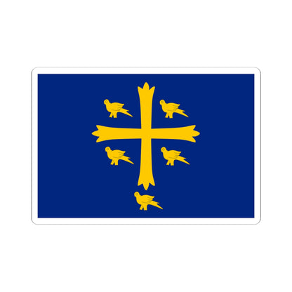 Banner of Saint Edward (England) STICKER Vinyl Kiss-Cut Decal