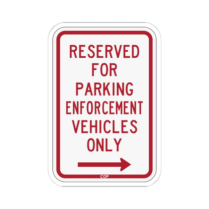 PBOT Road sign P4100R (Oregon) (Road Sign) STICKER Vinyl Kiss-Cut Decal
