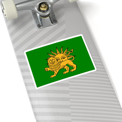 Safavid Flag (Iran) STICKER Vinyl Kiss-Cut Decal