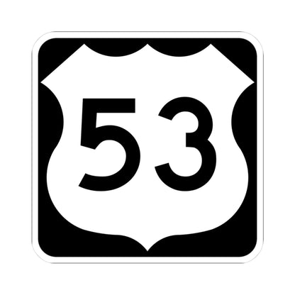 US 53 MN 1961 (Minnesota) (Road Sign) STICKER Vinyl Kiss-Cut Decal