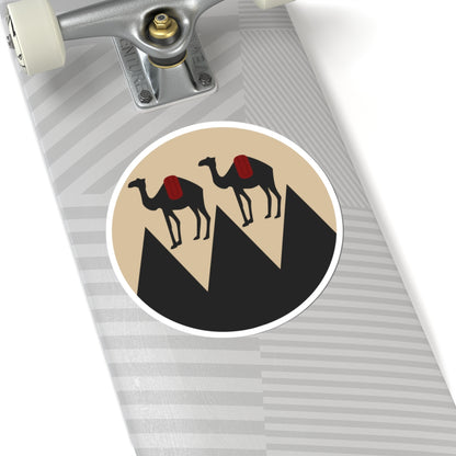 Badge of British Baluchistan (India) (Coat of Arms) STICKER Vinyl Kiss-Cut Decal