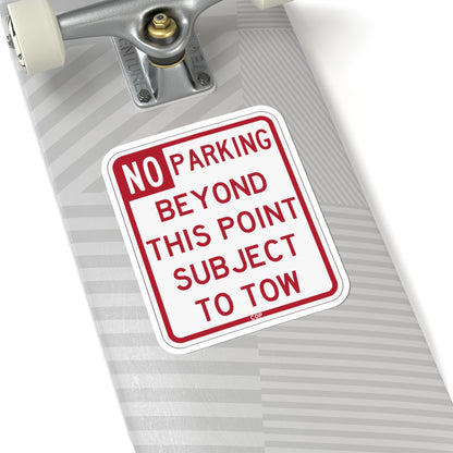 PBOT Road sign P1880 (Oregon) (Road Sign) STICKER Vinyl Kiss-Cut Decal