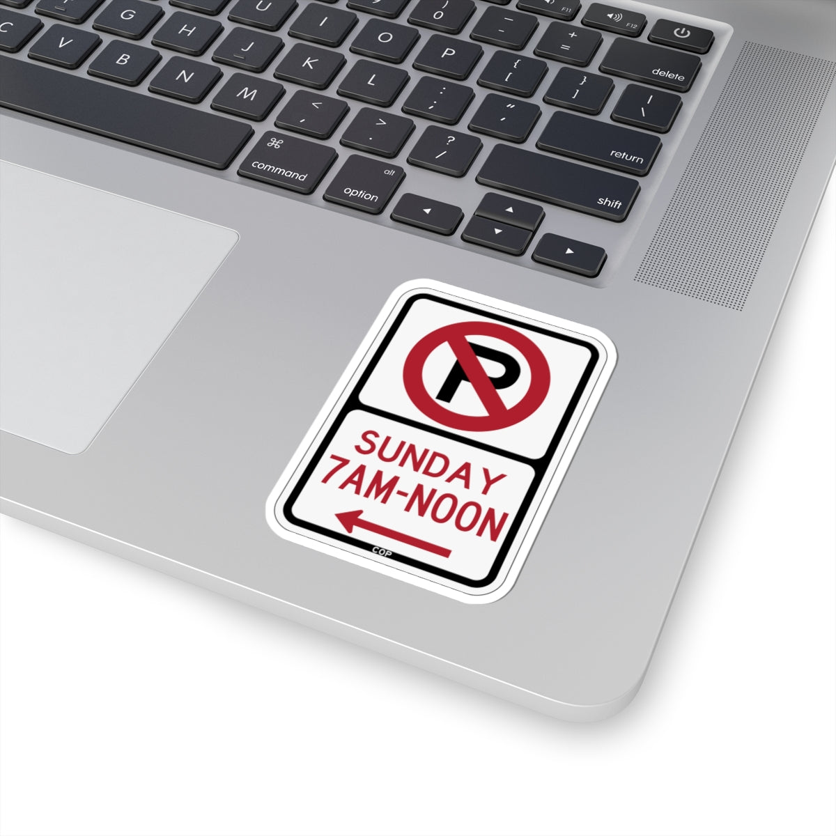 PBOT Road sign P1265L (Oregon) (Road Sign) STICKER Vinyl Kiss-Cut Decal
