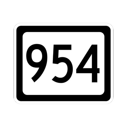 WV-954 (Virginia) (Road Sign) STICKER Vinyl Kiss-Cut Decal