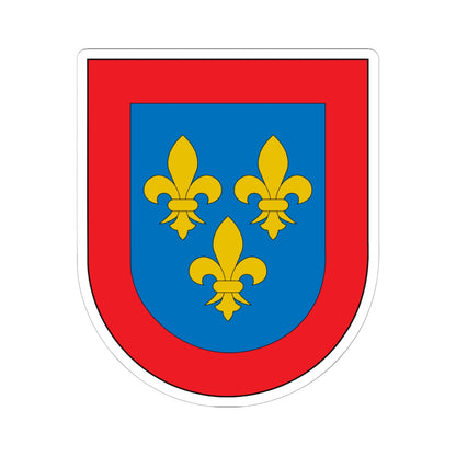 Armas de Borbón-Anjou (Spain) (Coat of Arms) STICKER Vinyl Kiss-Cut Decal